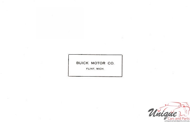 1909 Buick Brochure Page 14